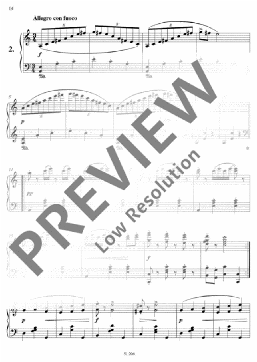Waltzes and Mazurkas Piano Solo scores gallery preview page 14