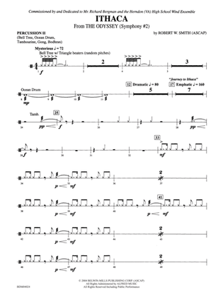 Ithaca (from The Odyssey (Symphony No. 2)): 2nd Percussion