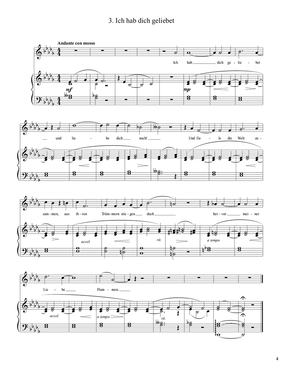 Lyrisches Intermezzo High Voice scores gallery preview page 5