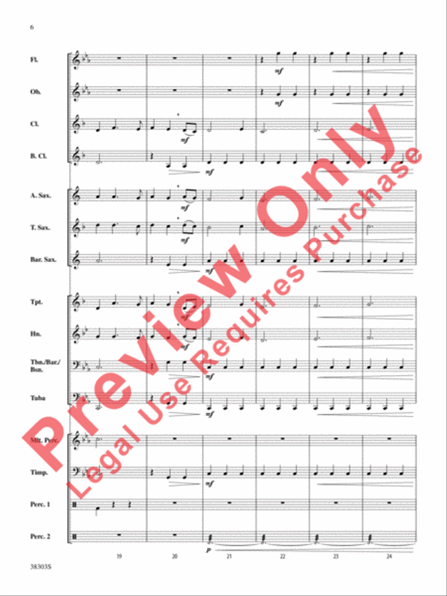 Ghost Ship Concert Band scores gallery preview page 7