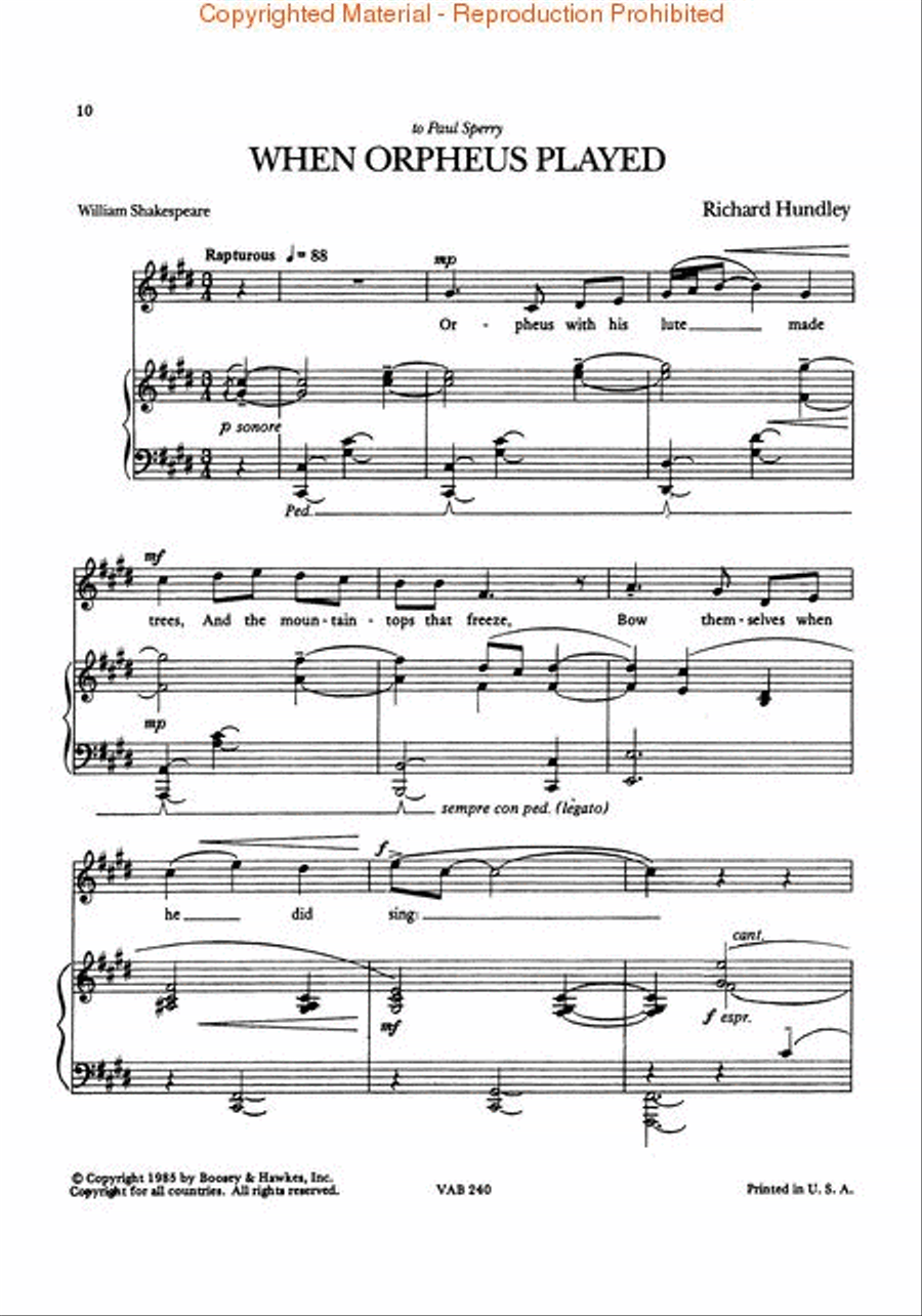 Four Songs Four Songs Voice Solo scores gallery preview page 3