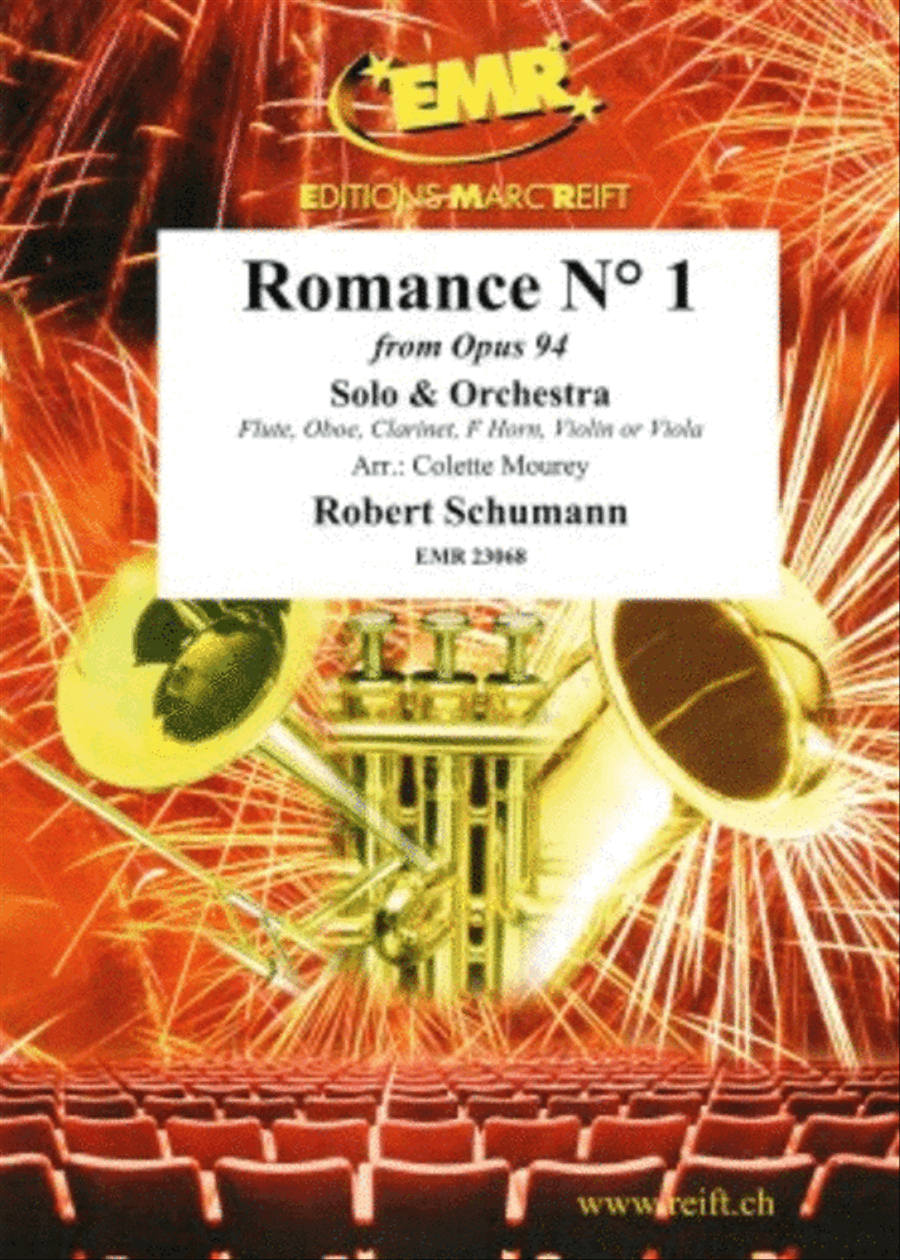 Romance No. 1 Romance No. 1 Orchestra scores gallery preview page 1