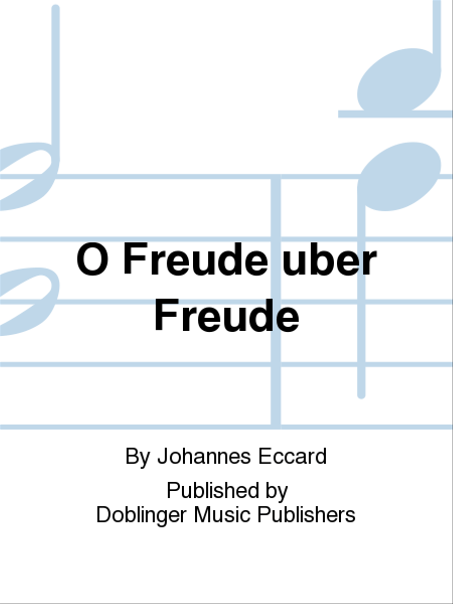 O Freude uber Freude O Freude uber Freude Choir scores gallery preview page 1
