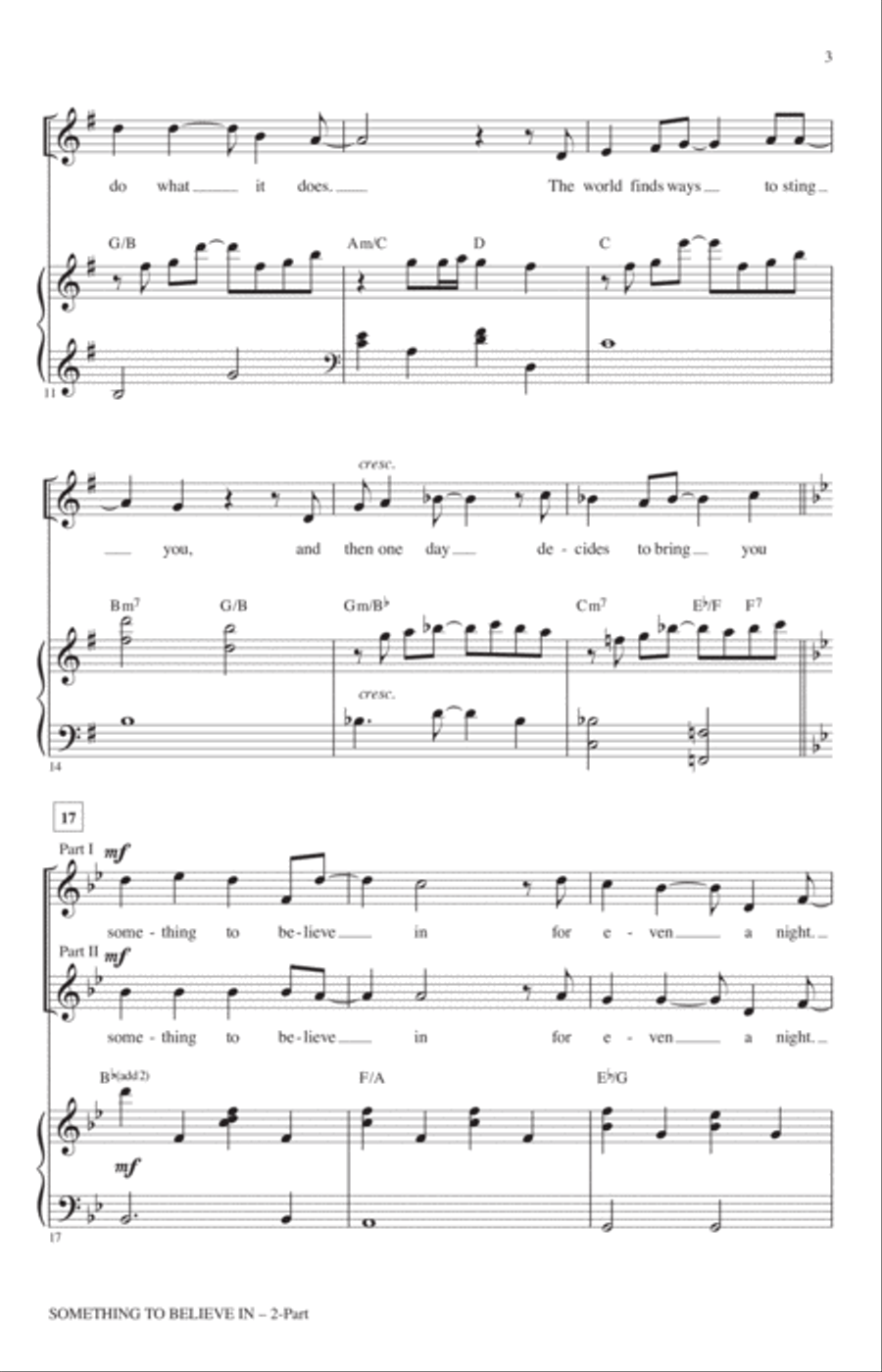 Something To Believe In Something To Believe In 2-Part scores gallery preview page 2