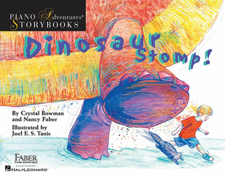 Book cover for Dinosaur Stomp!