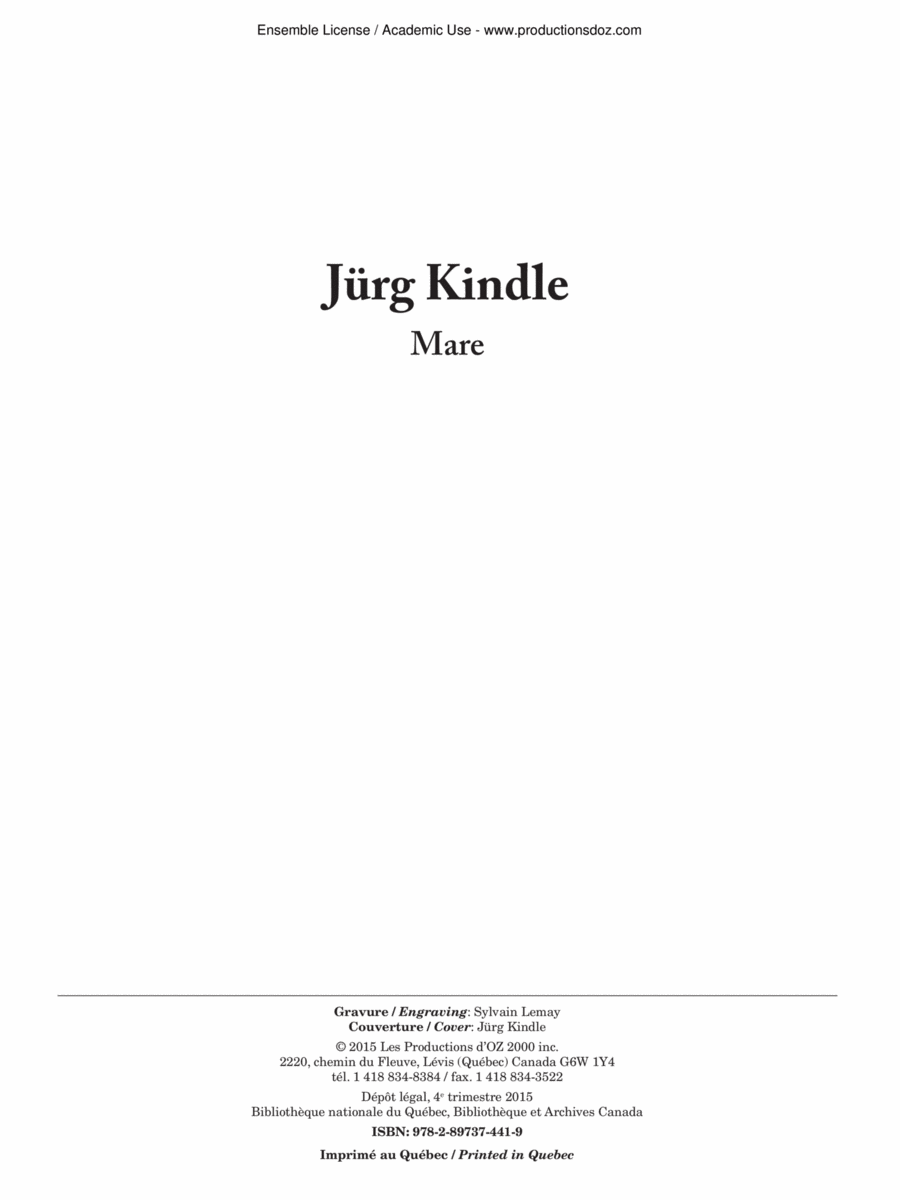 Mare Classical Guitar scores gallery preview page 1
