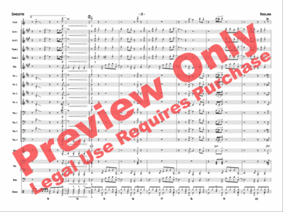 Backlash Jazz Ensemble scores gallery preview page 16