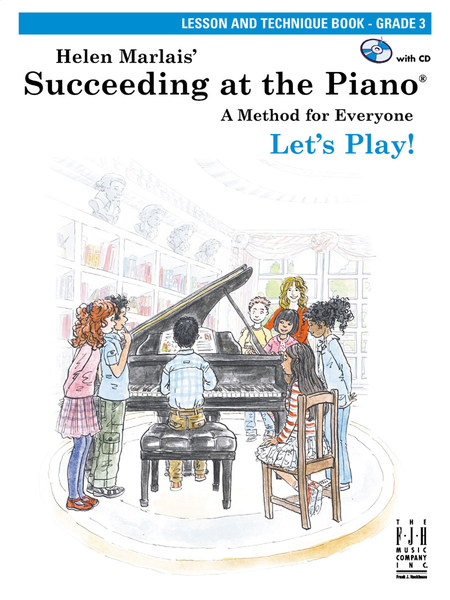 Succeeding at the Piano Lesson and Technique Book - Grade 3 (with CD)