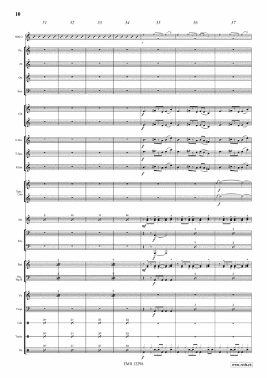 Take Five Take Five Concert Band scores gallery preview page 11