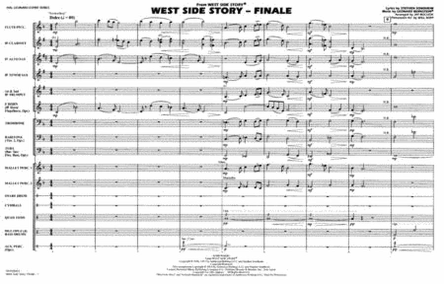 Somewhere/Tonight (from “West Side Story”)