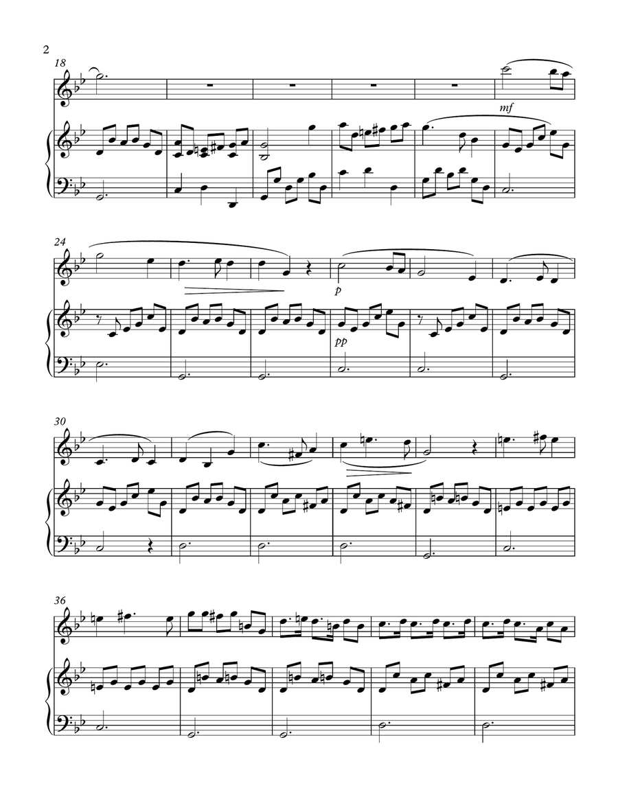 Licorice Stick Lament Clarinet Solo scores gallery preview page 2