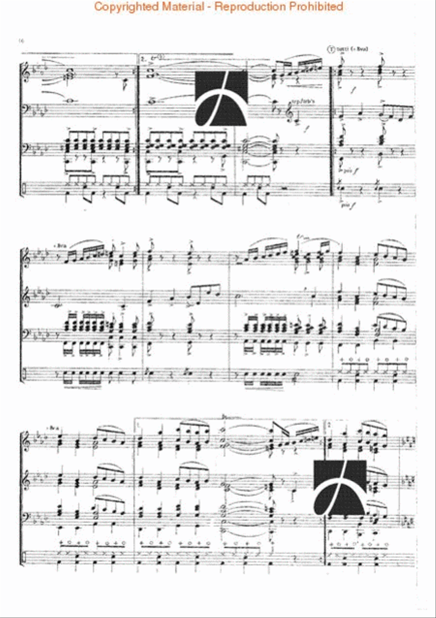 Oregon Oregon Concert Band scores gallery preview page 17