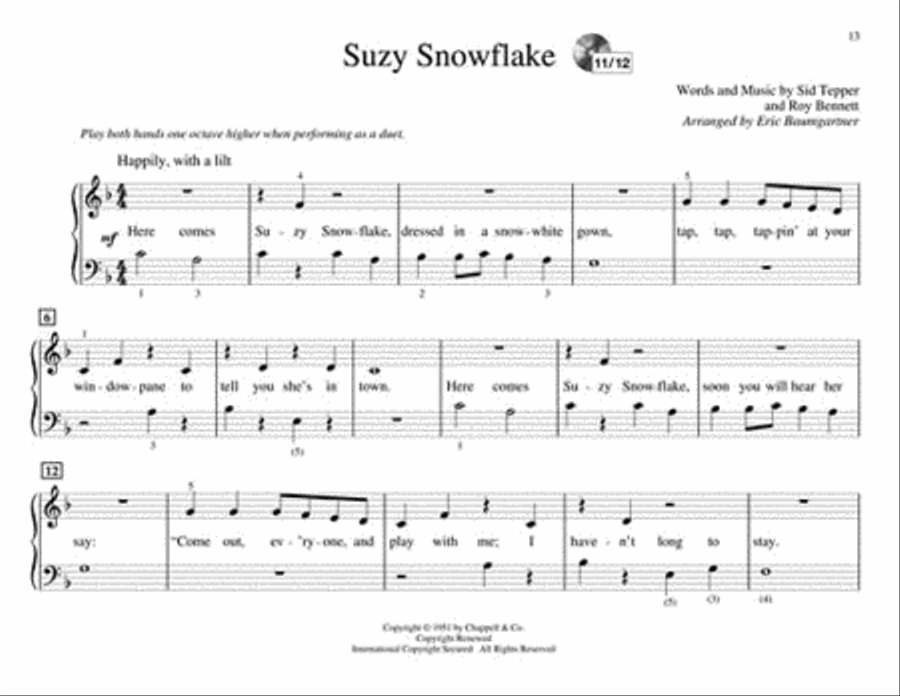 Teaching Little Fingers to Play Christmas Classics Piano Method scores gallery preview page 6