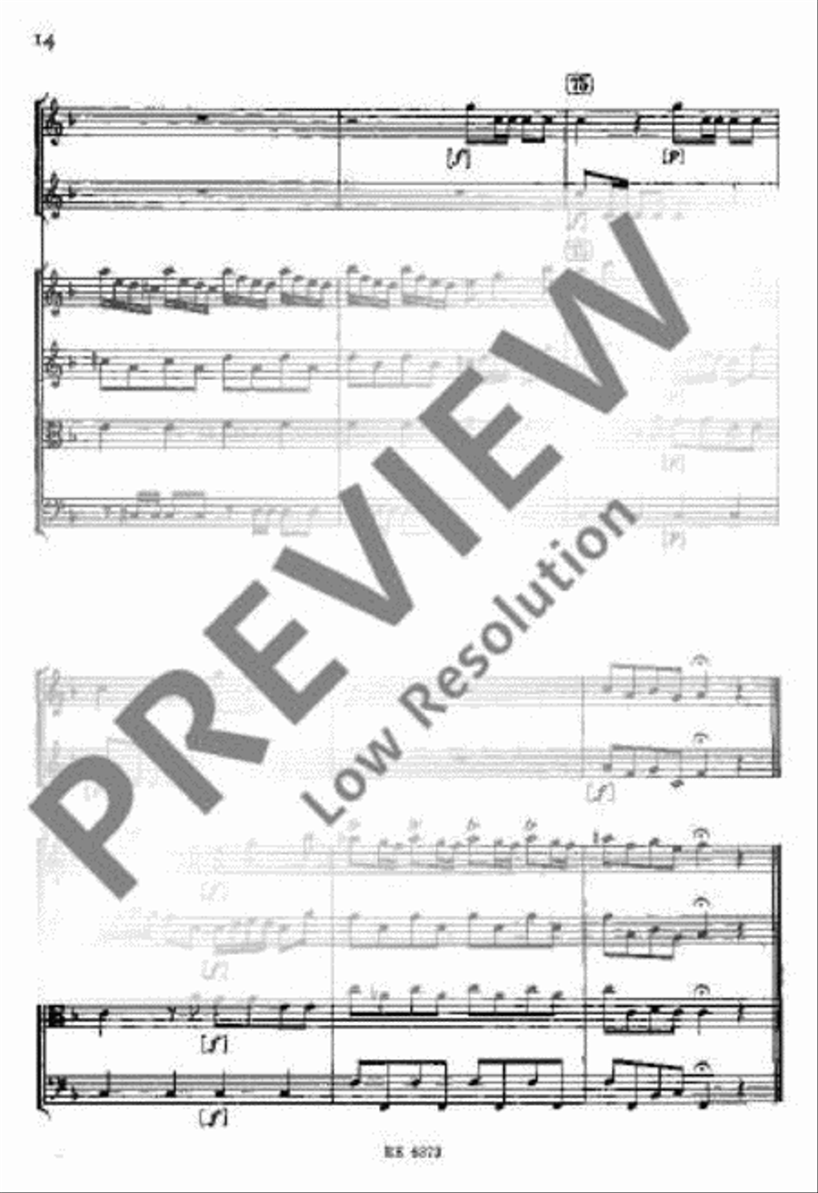 Concerto F major Horn scores gallery preview page 21