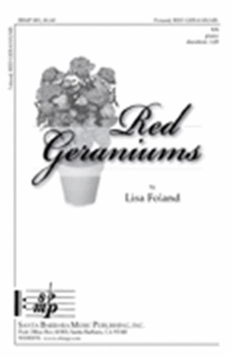 Red Geraniums image number null