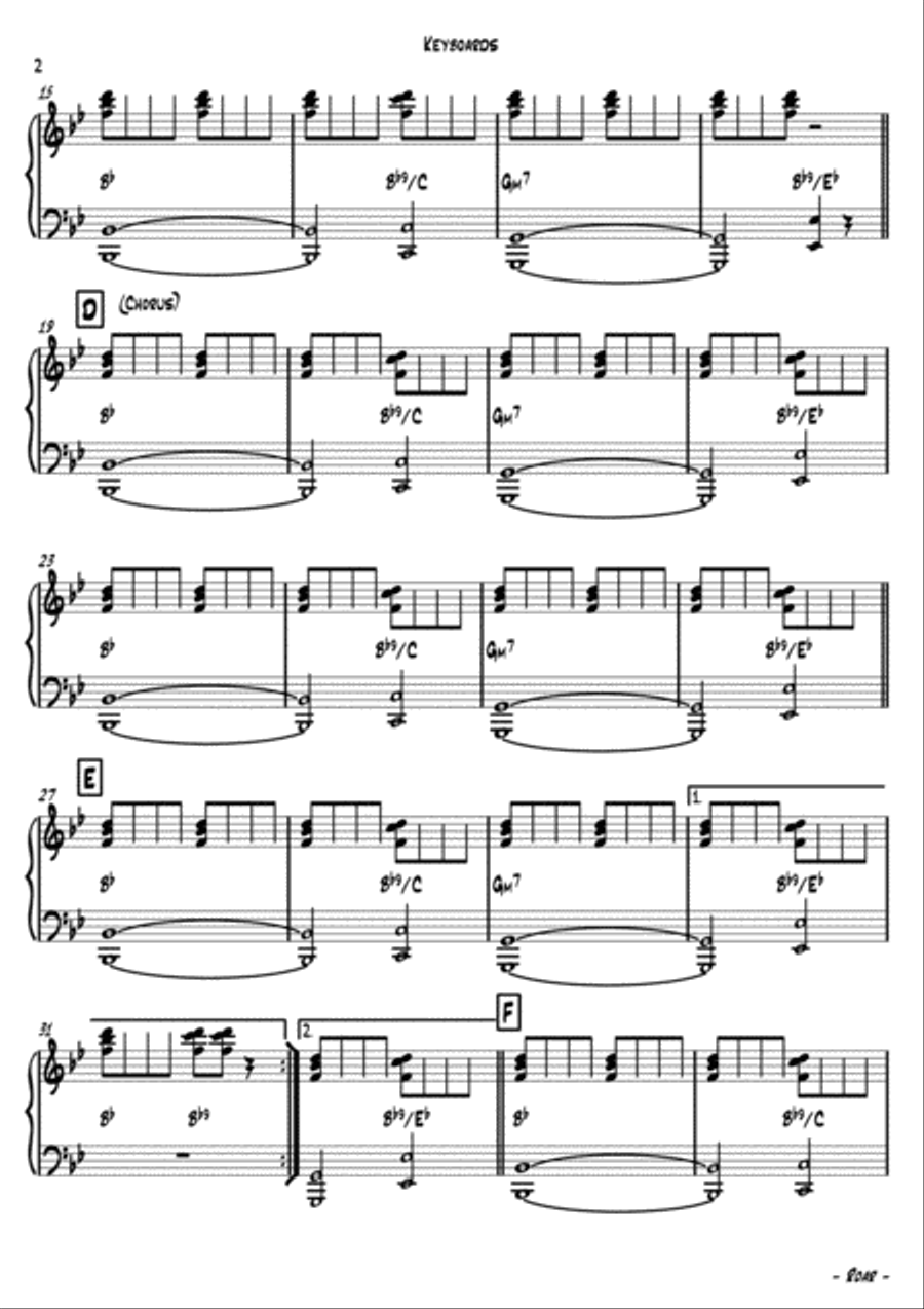 Roar Jazz Ensemble scores gallery preview page 3