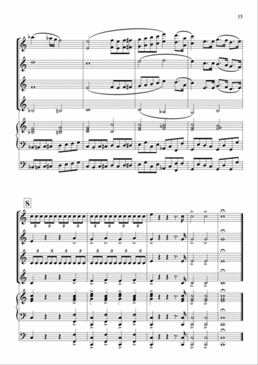 Grand March From ‘Aida’ Set of Parts scores gallery preview page 6