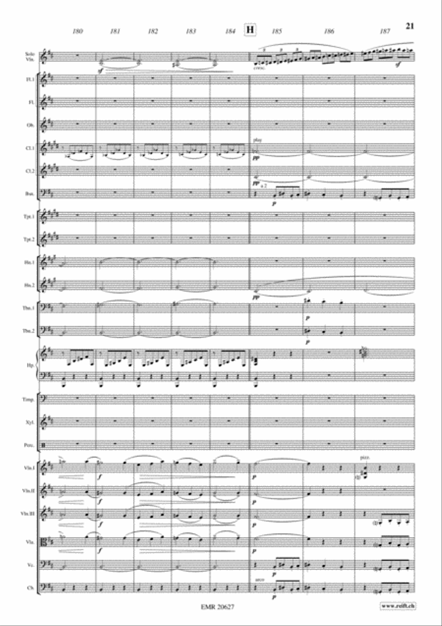 Danse Macabre Danse Macabre Orchestra scores gallery preview page 21