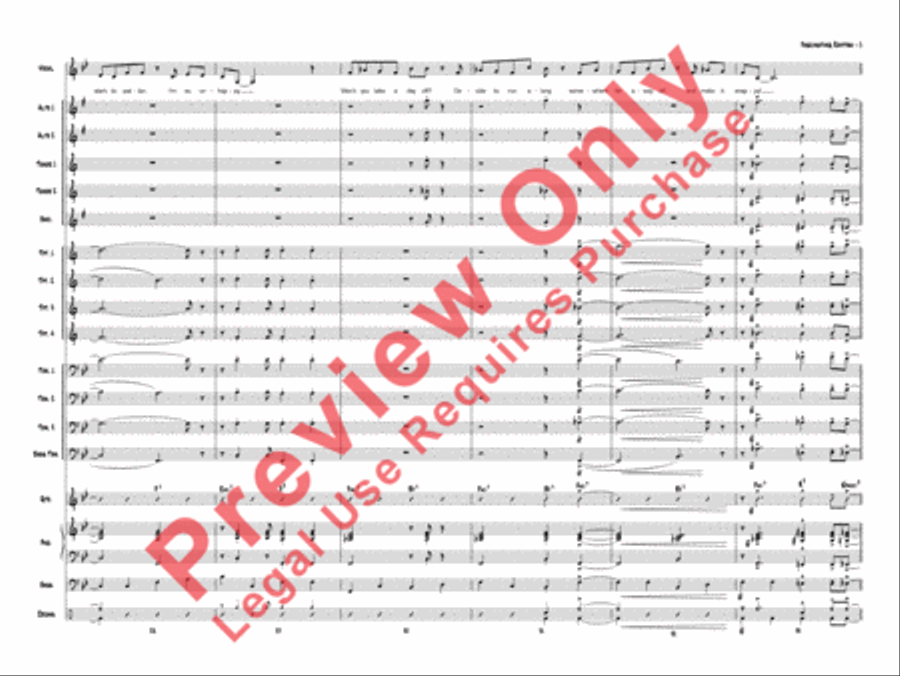 Fascinating Rhythm Jazz Ensemble scores gallery preview page 20