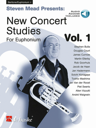 Book cover for Steven Mead Presents: New Concert Studies 1