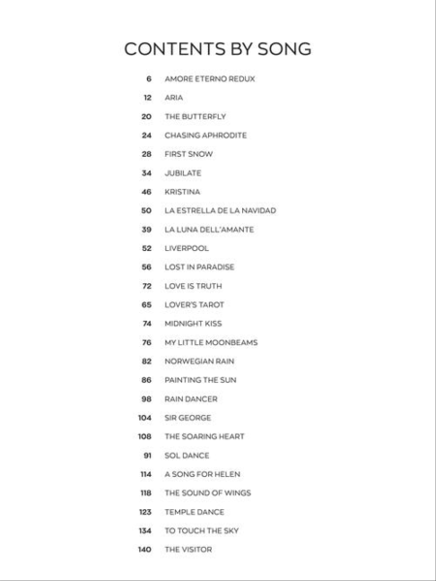 David Lanz – Piano Sheet Music Collection 2000-2022 Piano Solo scores gallery preview page 3