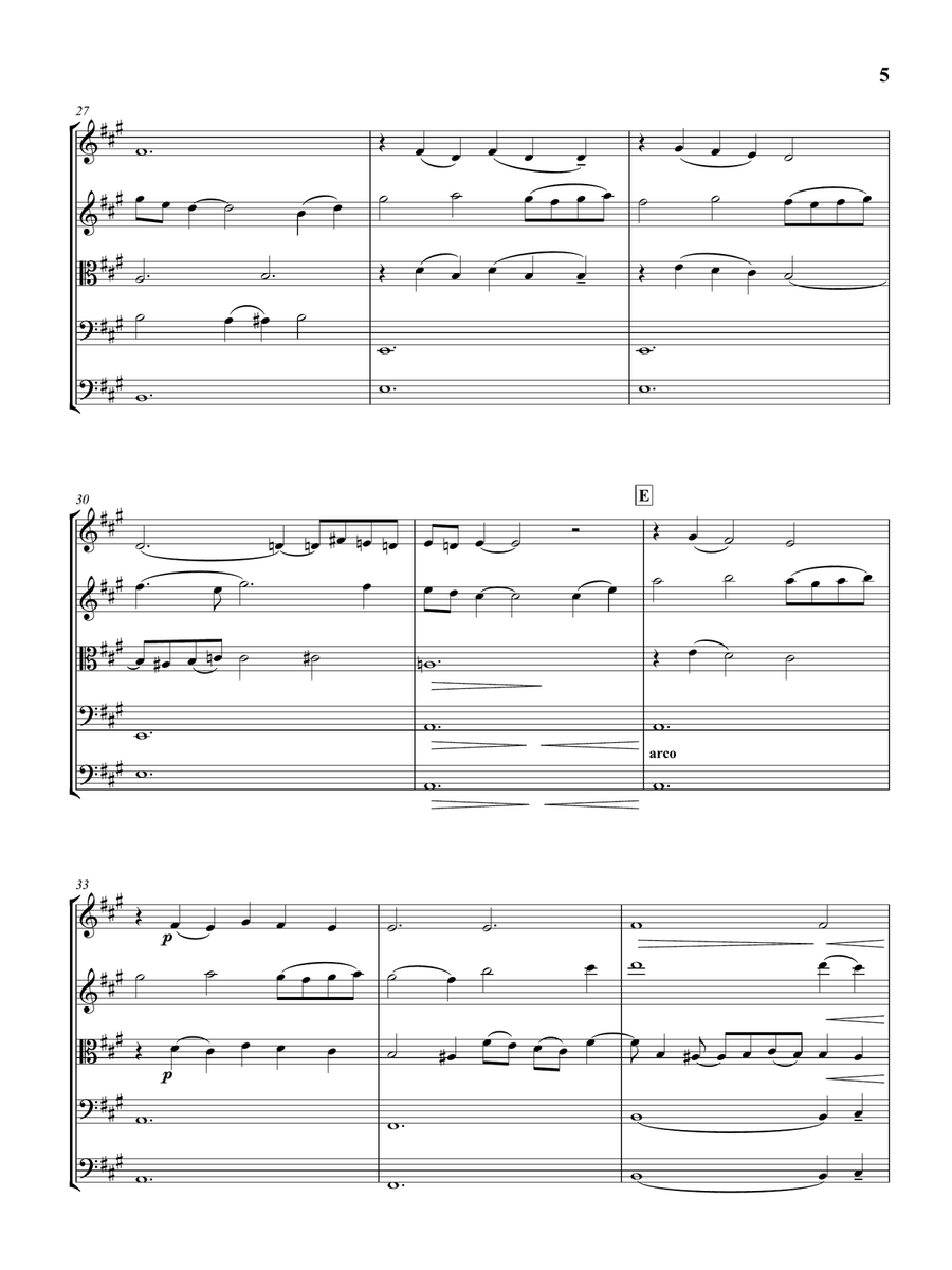 AMAPOLA (from The Motion Picture Once Upon a Time in America) for String Orchestra String Orchestra scores gallery preview page 6