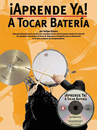 Book cover for Aprende Ya: A Tocar Bateria