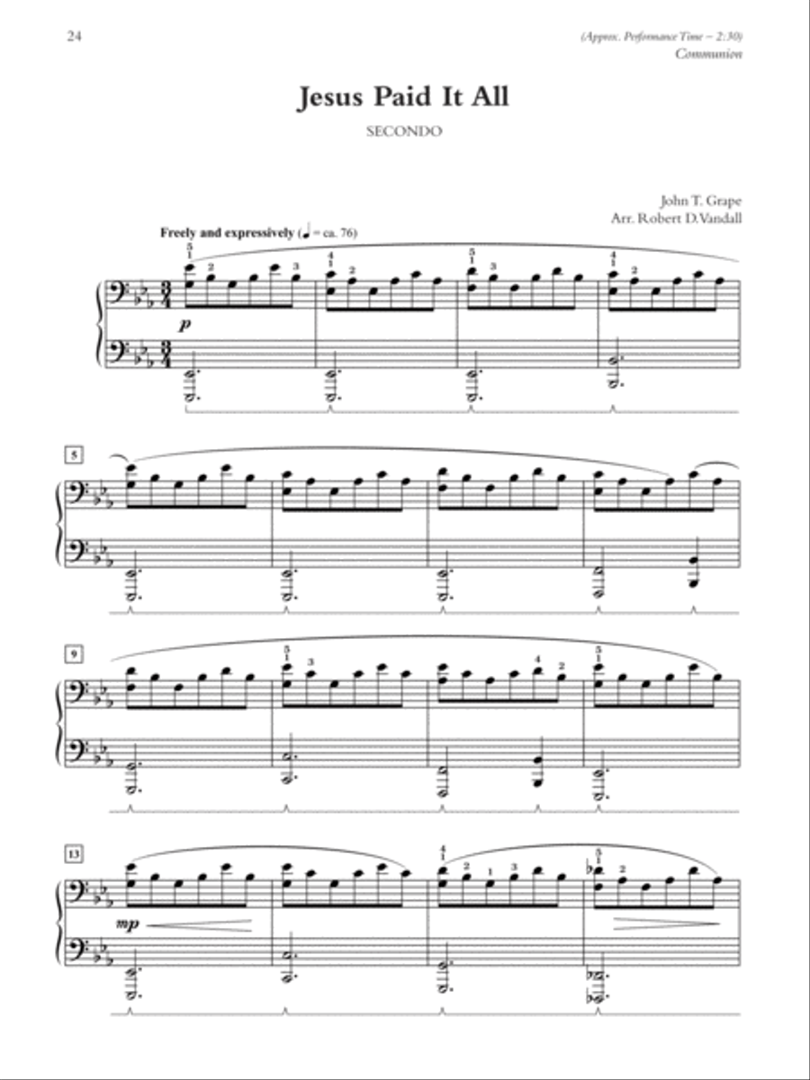 What Can We Play on Sunday? March & April Services, Book 2 Small Ensemble scores gallery preview page 5