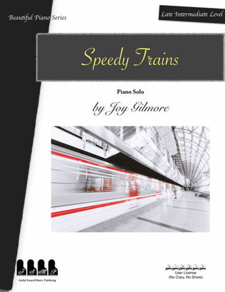 Book cover for Speedy Trains
