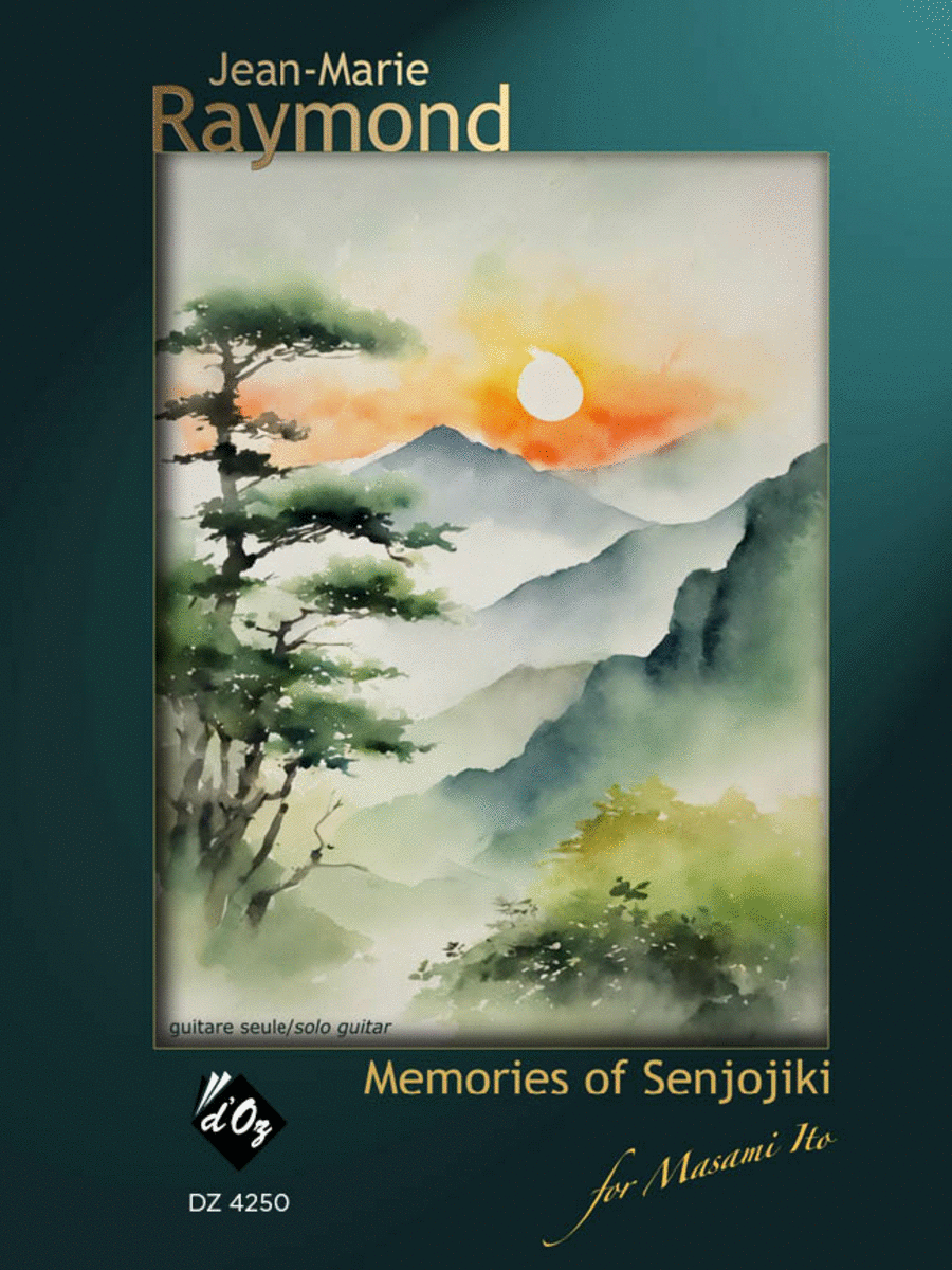 Memories of Senjojiki Classical Guitar scores gallery preview page 1