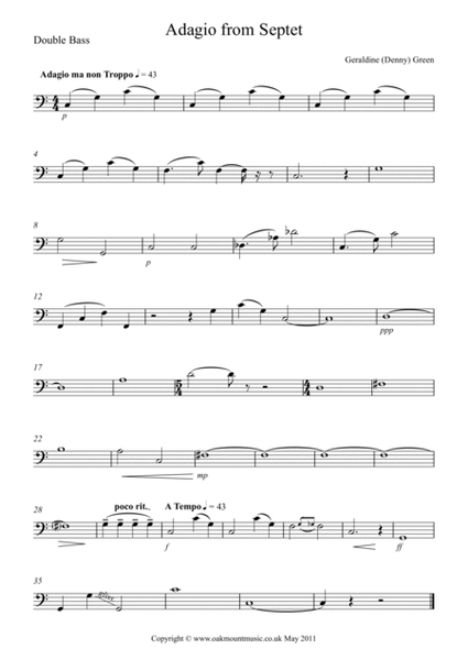 Adagio For Strings (From Septet) (Standard Arrangement) image number null