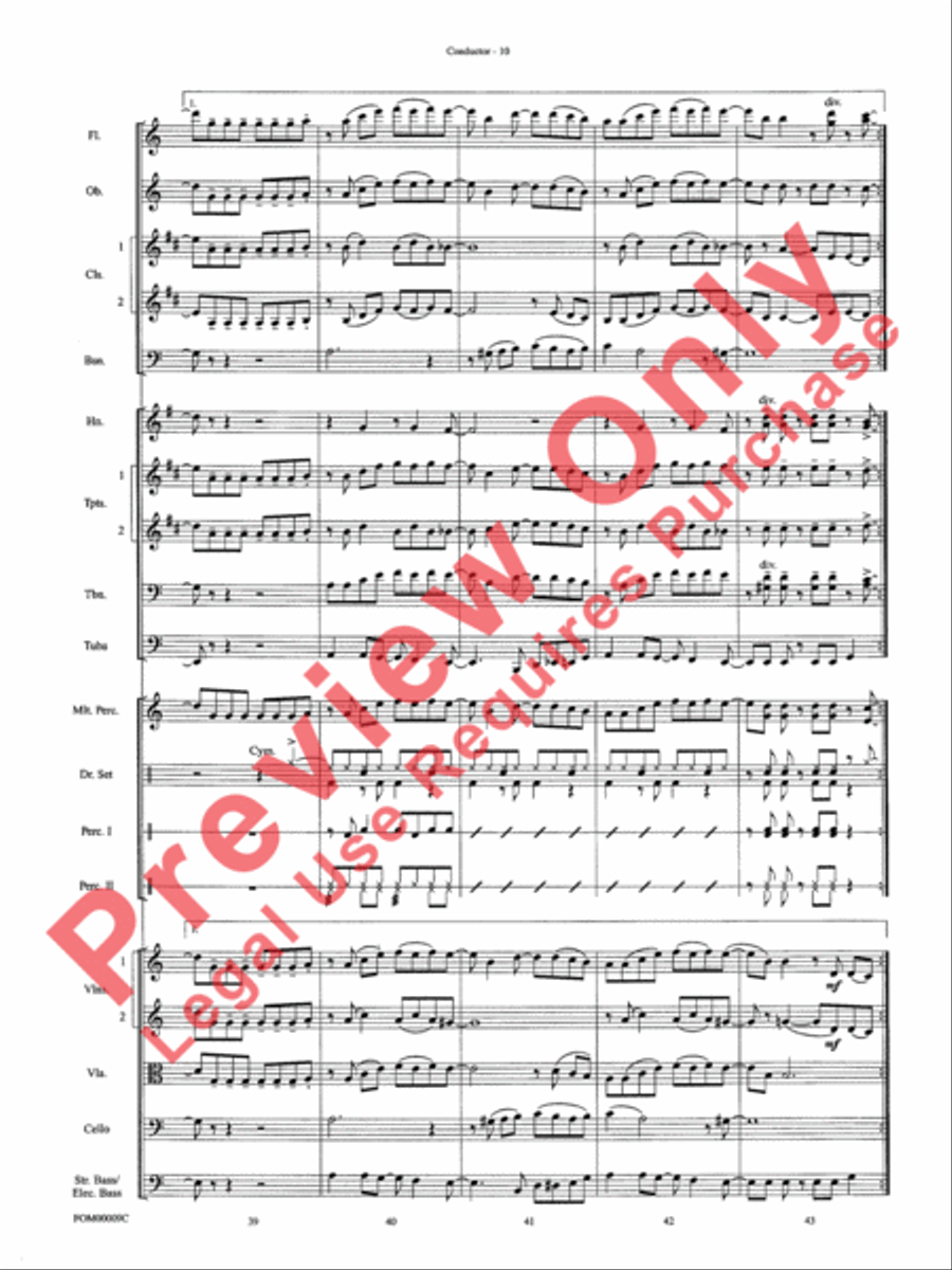 Smooth Smooth Full Orchestra scores gallery preview page 13