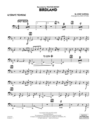 Birdland - Alternate Trombone
