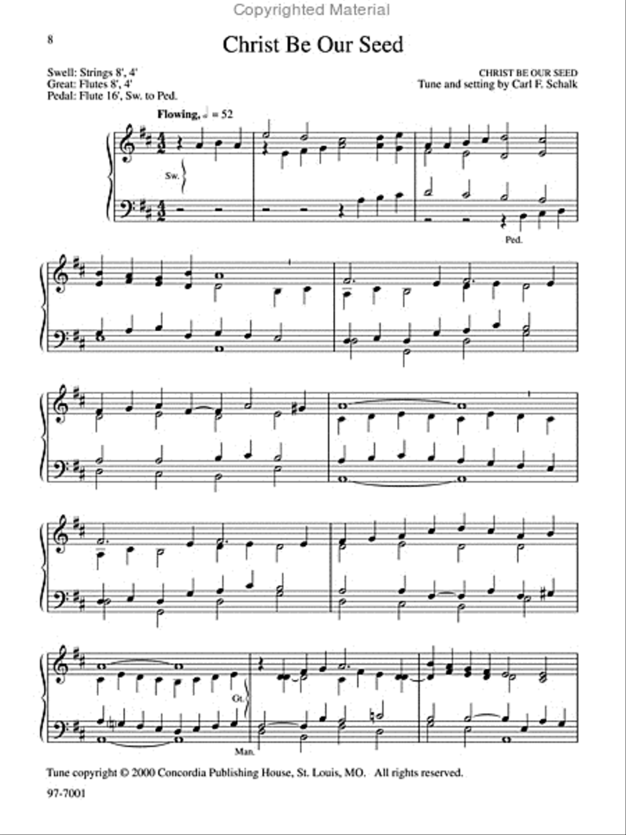 Musica Sacra: Easy Hymn Preludes for Organ, Vol. 1