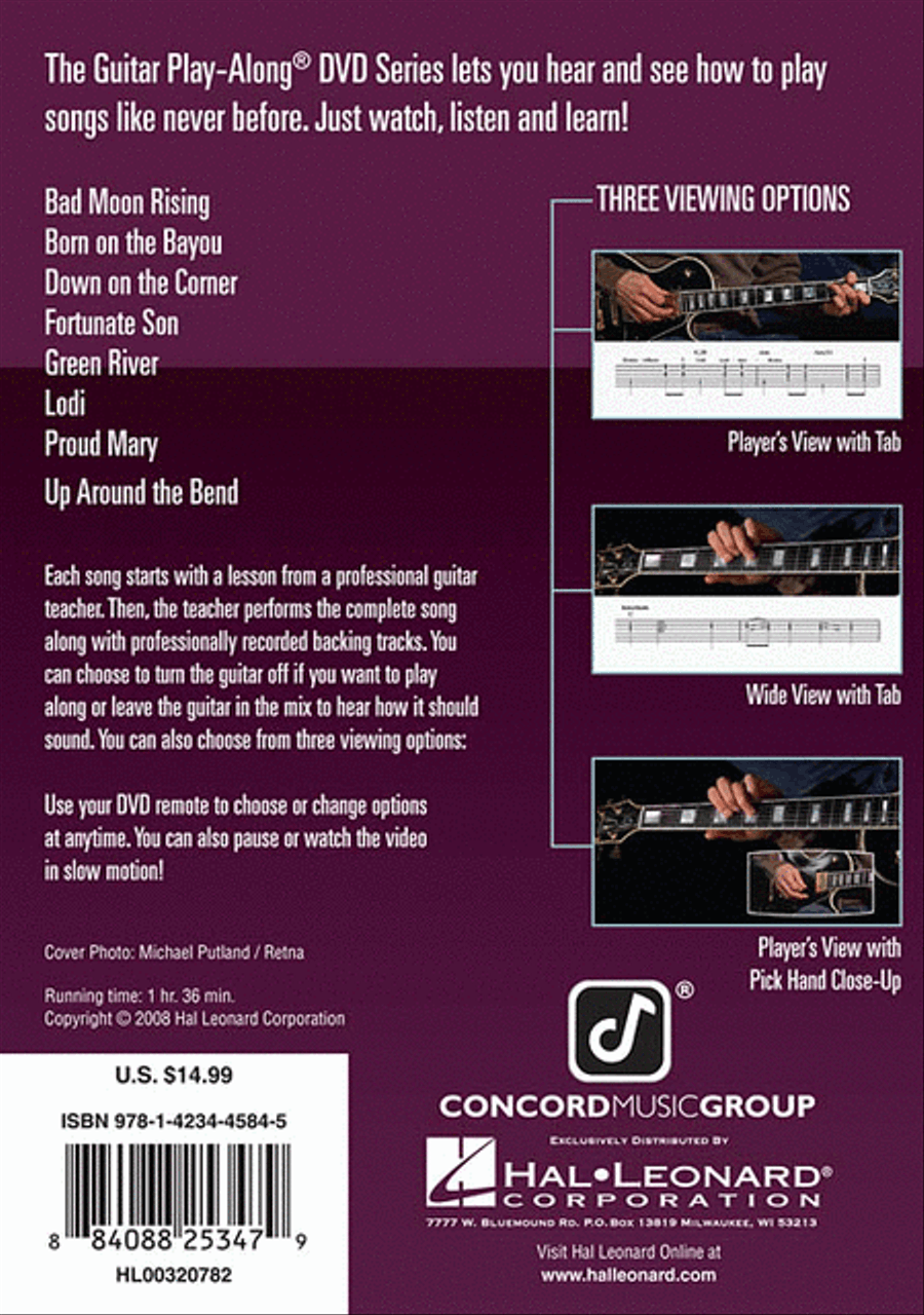 Creedence Clearwater Revival Guitar Tablature scores gallery preview page 2