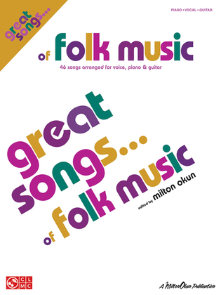 Book cover for Great Songs of Folk Music