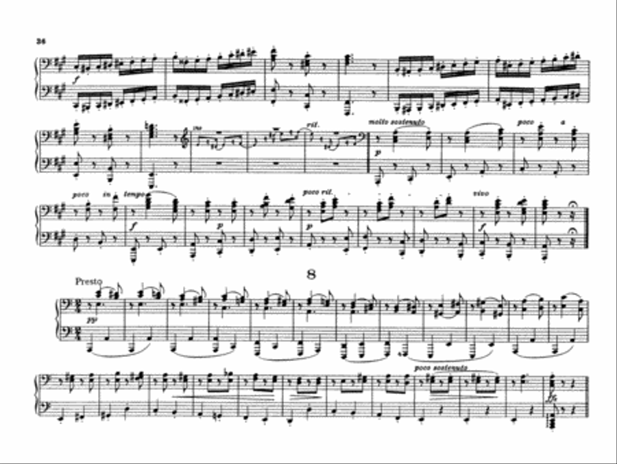 Brahms: Hungarian Dances, Volume I Piano Duet scores gallery preview page 1