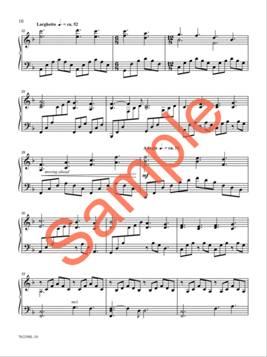 Rest for Your Soul Piano Solo scores gallery preview page 9