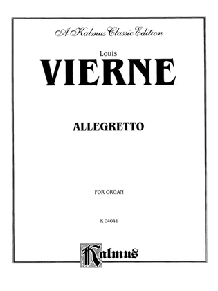 Book cover for Vierne: Allegretto for Organ