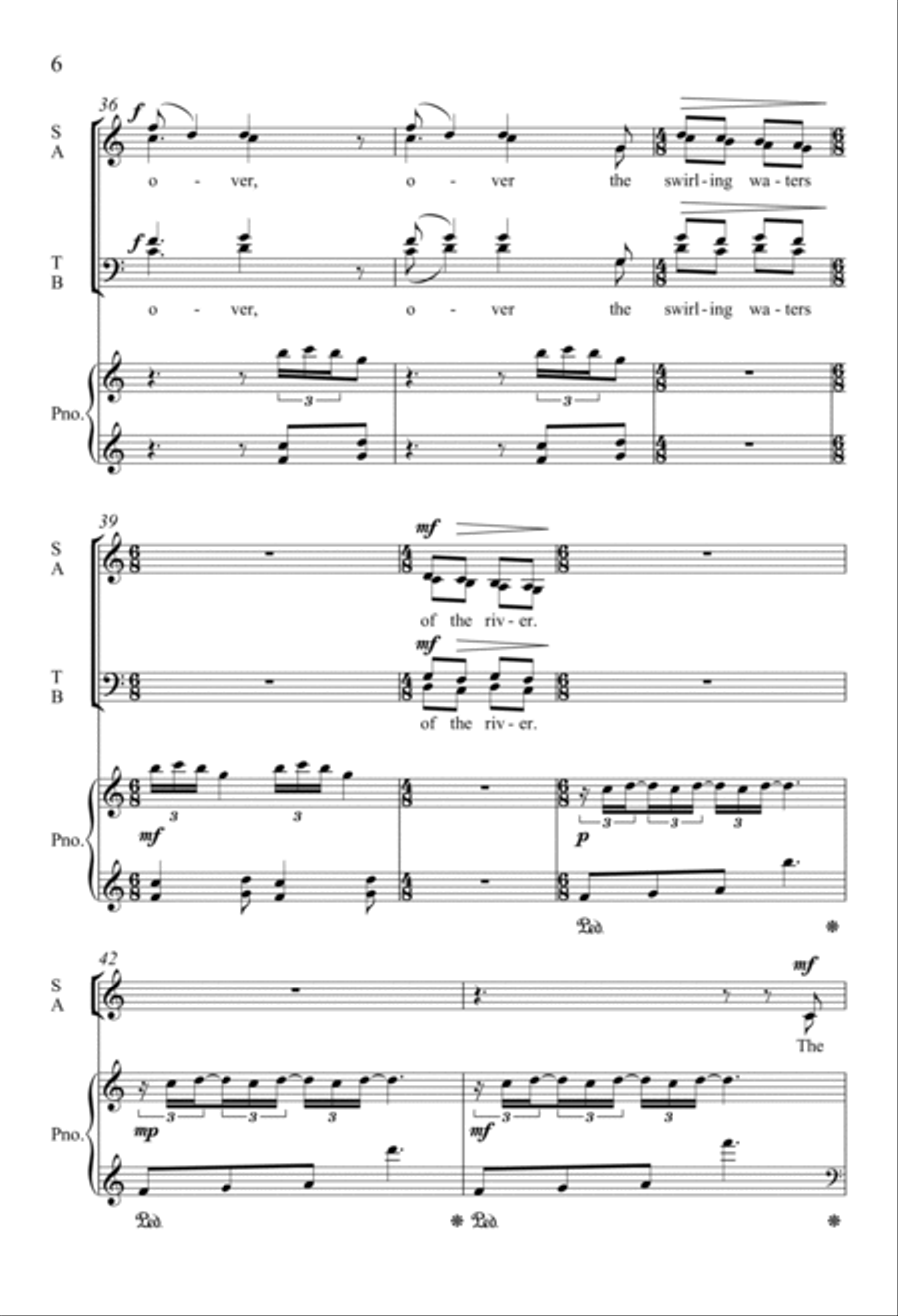 Northwest Passage 4-Part scores gallery preview page 5