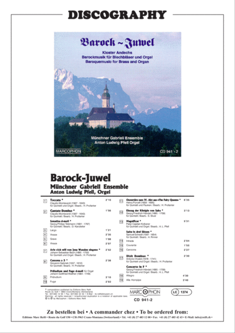 Canzona a 5 Brass Quintet scores gallery preview page 3