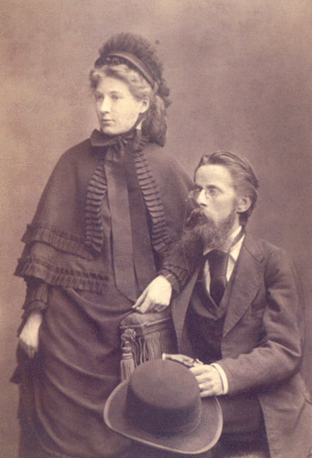 Heinrich von Herzogenberg und Ehefrau Elisabeth