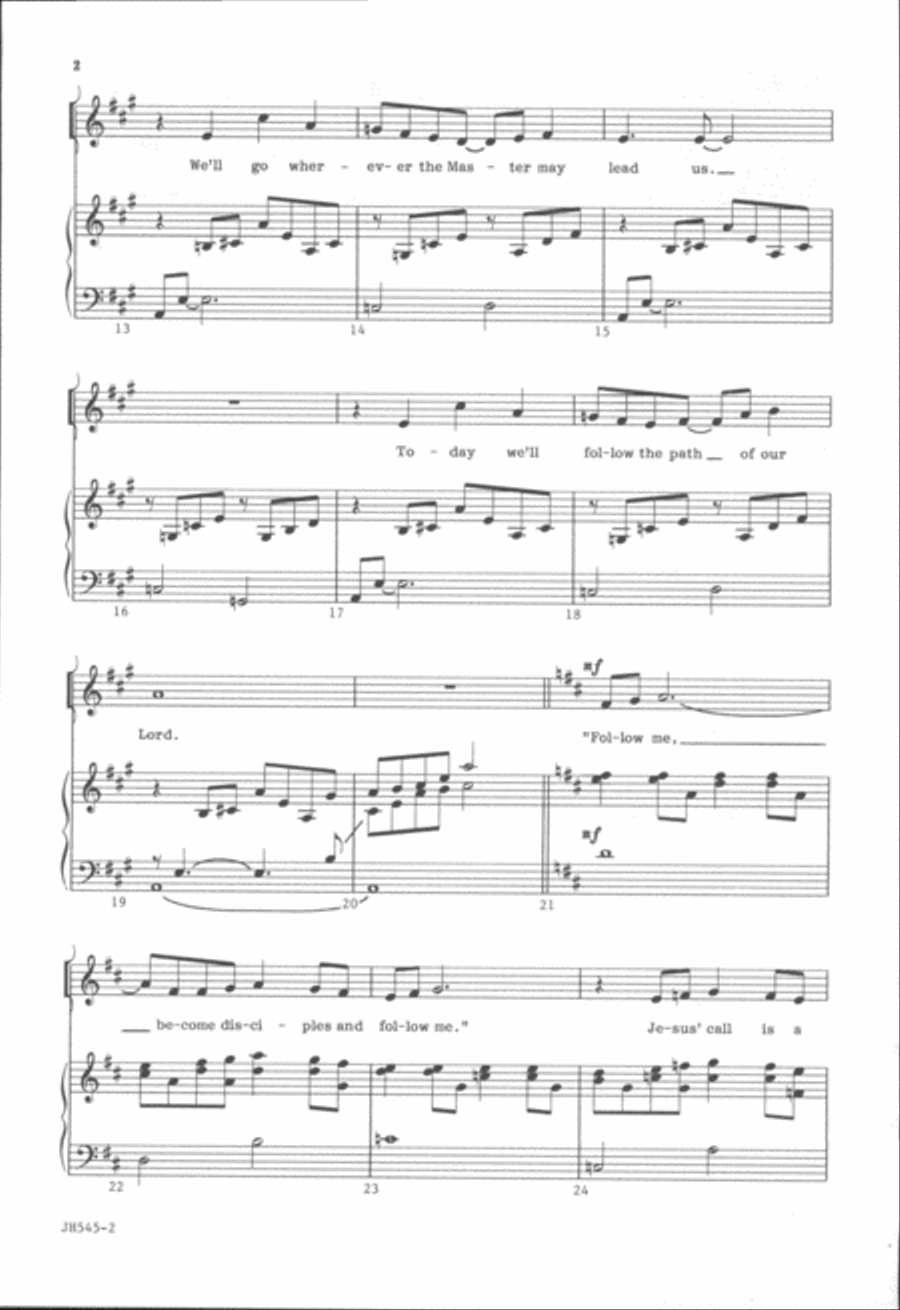 Follow Me Follow Me 2-Part scores gallery preview page 3