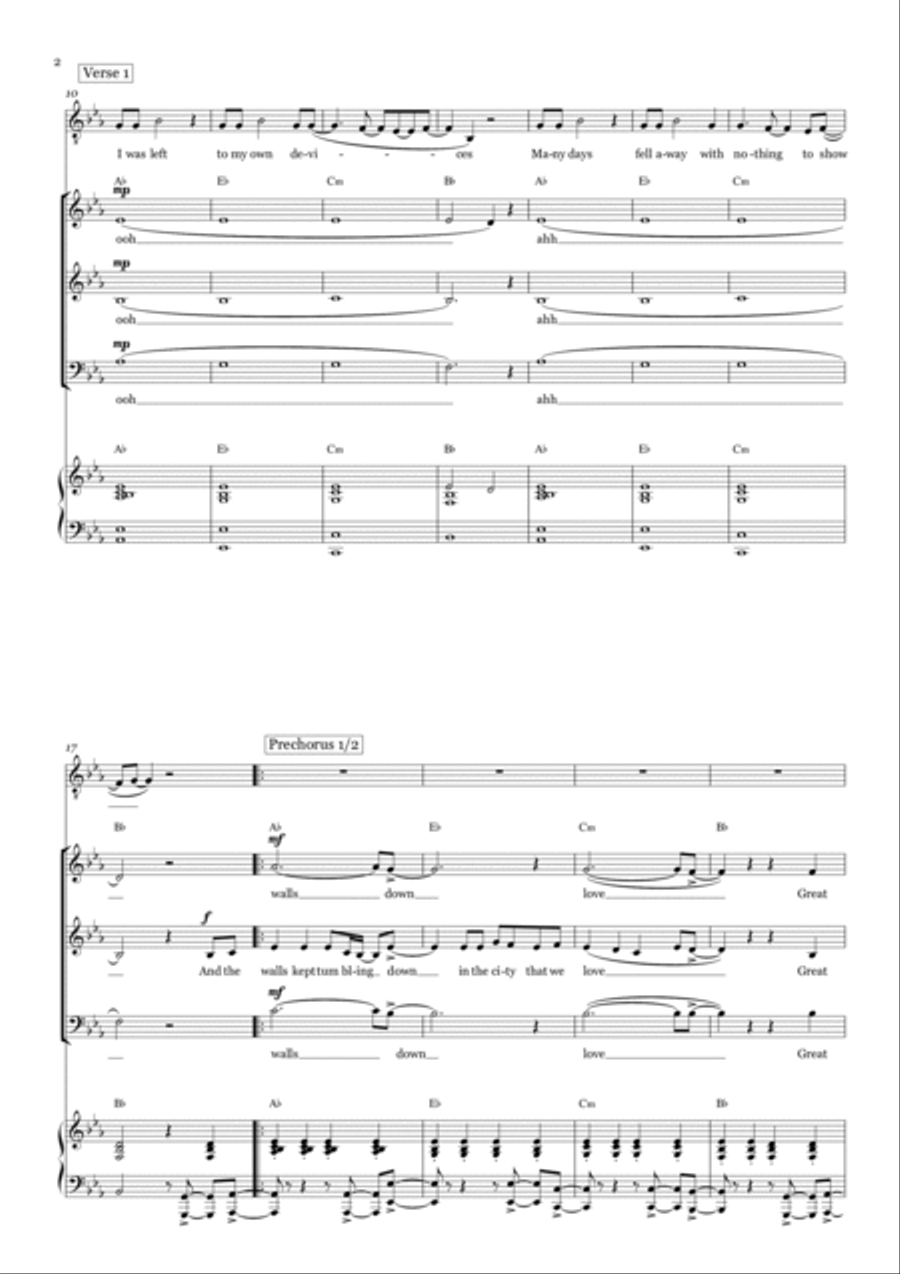 Pompeii 3-Part scores gallery preview page 2