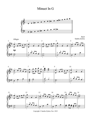Minuet In G (3 octave handbells)