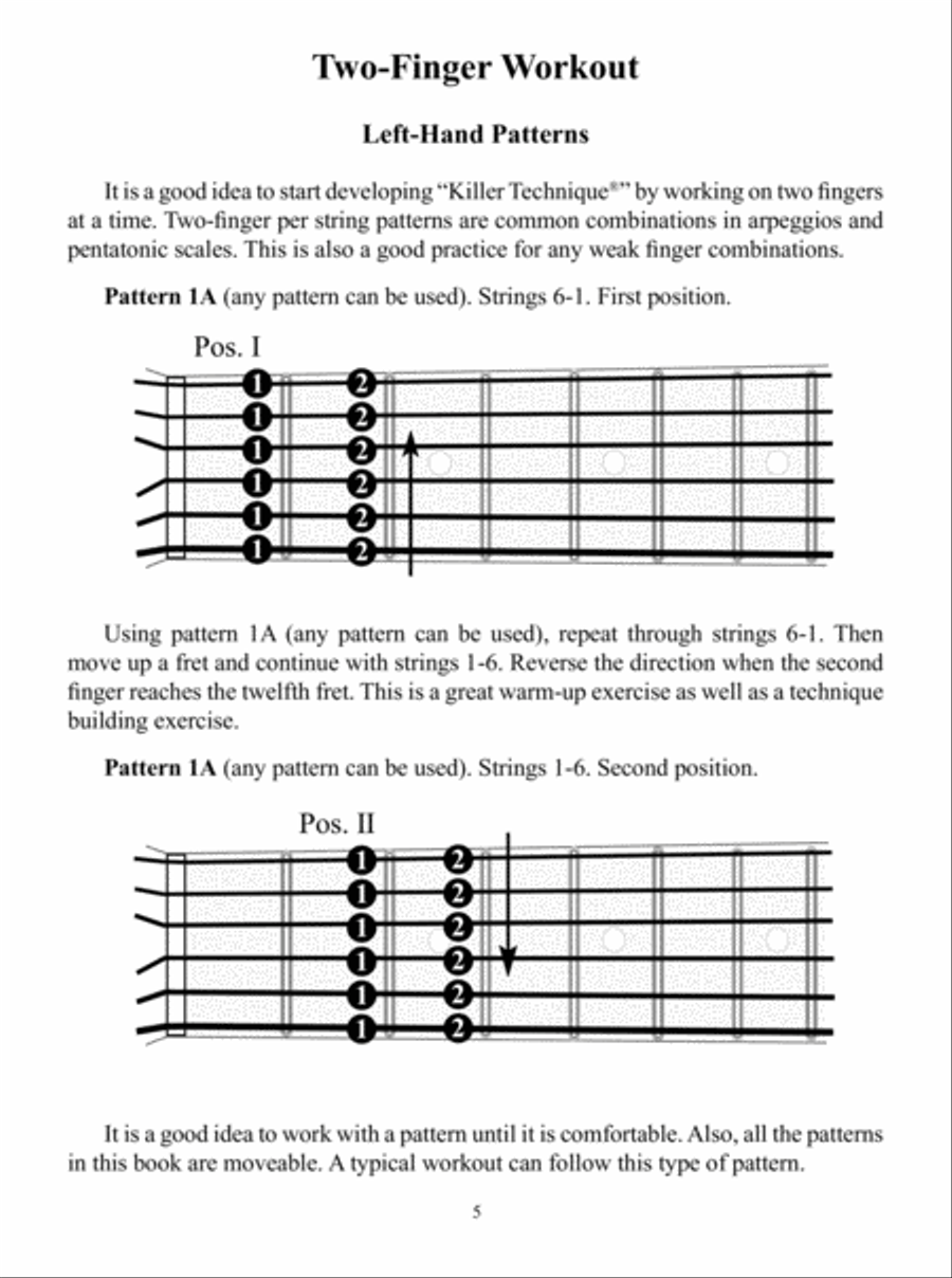 Killer Technique: Electric Guitar Electric Guitar scores gallery preview page 6