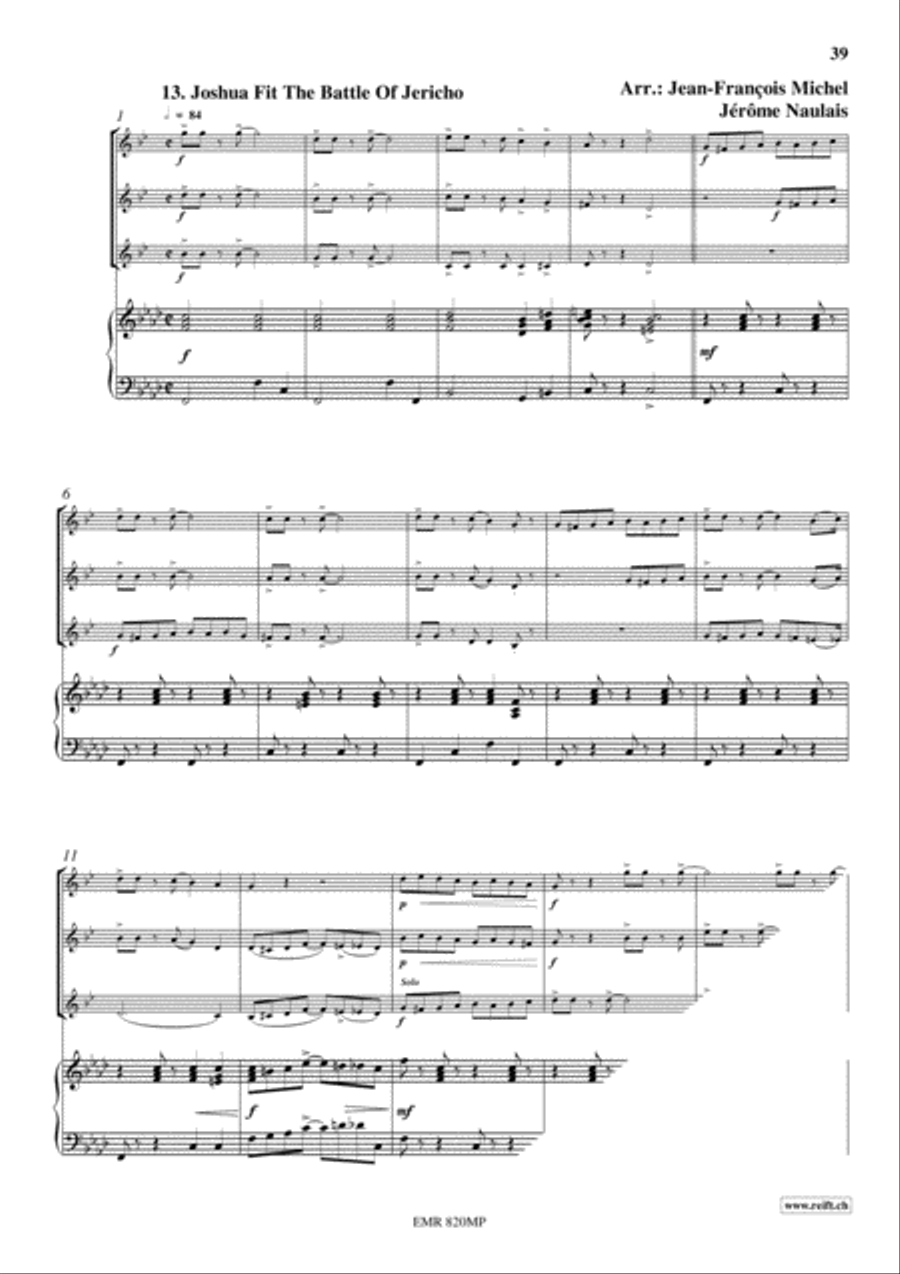 Golden Hits Euphonium Trio scores gallery preview page 15