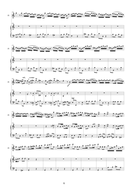 Concerto in A minor "L'Estro Armonico" (Rv 365) A.Vivaldi - Flute and piano image number null
