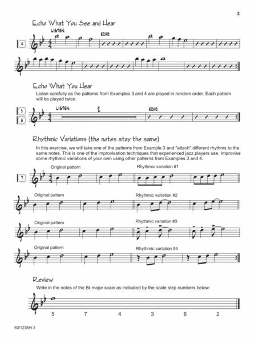 Jazz Basics - Flute Jazz Ensemble scores gallery preview page 3