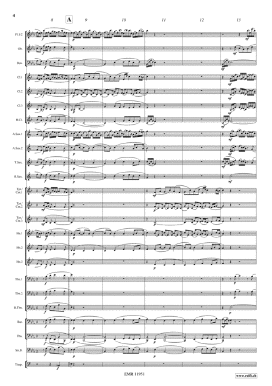 The Harmonious Blacksmith Concert Band scores gallery preview page 5